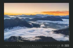 Alpha Edition - Naturlandschaften Deutschlands 2025 Bildkalender, 49,5x33cm, Kalender mit hochwertigen Motiven für jeden Monat, Feiertage DE/AT/CH/FR/IT/NL und internationales Kalendarium