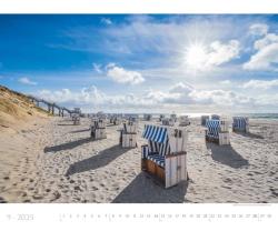 Alpha Edition - Sylt 2025 Bildkalender XXL, 60x50cm, Kalender mit Insel-Einblicke, großflächige Aufnahmen für jeden Monat, Monatsübersicht und internationales Kalendarium