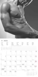 Alpha Edition - Masculine 2025 Broschürenkalender, 30x30cm, erotischer Wandkalender mit Platz für Notizen und Termine, erotische Motive, Monatsübersicht und Ferientermine DE/AT/CH