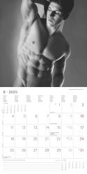 Alpha Edition - Masculine 2025 Broschürenkalender, 30x30cm, erotischer Wandkalender mit Platz für Notizen und Termine, erotische Motive, Monatsübersicht und Ferientermine DE/AT/CH