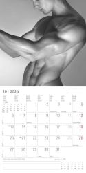 Alpha Edition - Masculine 2025 Broschürenkalender, 30x30cm, erotischer Wandkalender mit Platz für Notizen und Termine, erotische Motive, Monatsübersicht und Ferientermine DE/AT/CH