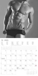 Alpha Edition - Masculine 2025 Broschürenkalender, 30x30cm, erotischer Wandkalender mit Platz für Notizen und Termine, erotische Motive, Monatsübersicht und Ferientermine DE/AT/CH