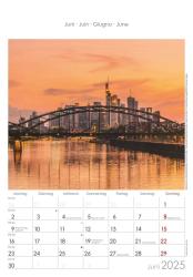 Alpha Edition - Hessen 2025 Bildkalender, 23,7x34cm, Wandkalender mit Platz für Notizen und vielen Infos, Bilder aus Hessen, deutsches Kalendarium und Ferientermine DE/AT/CH