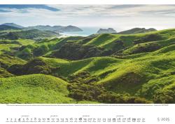 PALAZZI - Paradiese auf Erden 2025 Wandkalender, 70x50cm, Posterkalender mit brillanten Aufnahmen von Natur & Landschaft, hochwertige Panoramaaufnahmen, internationales Kalendarium