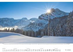 PALAZZI - Paradiese auf Erden 2025 Wandkalender, 70x50cm, Posterkalender mit brillanten Aufnahmen von Natur & Landschaft, hochwertige Panoramaaufnahmen, internationales Kalendarium