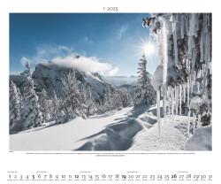 PALAZZI - Landschaft im Licht 2025 Wandkalender, 60x50cm, Posterkalender mit malerische Landschaftsfotografie, hochwertige Naturbilder, eine Reise durch atemberaubende Szenerien, int. Kalend