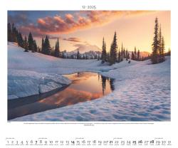 PALAZZI - Landschaft im Licht 2025 Wandkalender, 60x50cm, Posterkalender mit malerische Landschaftsfotografie, hochwertige Naturbilder, eine Reise durch atemberaubende Szenerien, int. Kalend