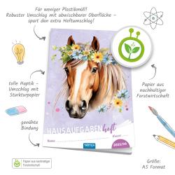 Trötsch Jahresbezogenes Hausaufgabenheft Grundschule Pferd 25/26