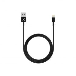 XLayer Lightning USB-Kabel, 1m, schwarz 