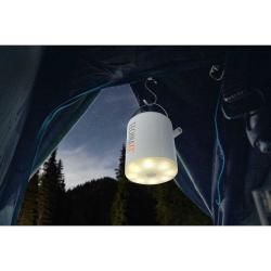 TECHNAXX Mini-Akku-Luftpumpe mit integriertem LED-Licht TX-261 weiß