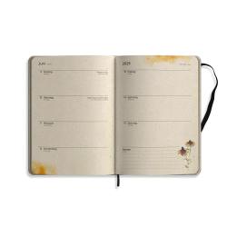 matabooks - A5 Kalender Samaya 2025 Farbe: Blossom Blue (DE/EN)