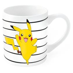 Geschirr-Set Pokémon Pikachu mit Tasse, Schale und Teller 3-teilig weiß/gelb