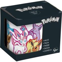 Tasse Pokémon Evoli-Familie 325 ml bunt