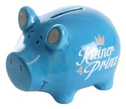 Sparschwein Kleiner Prinz hellblau