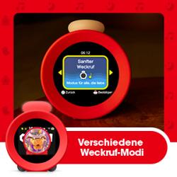 NINTENDO Sound Clock Wecker Alarmo rot