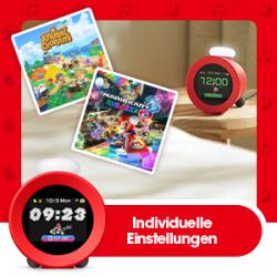 NINTENDO Sound Clock Wecker Alarmo rot