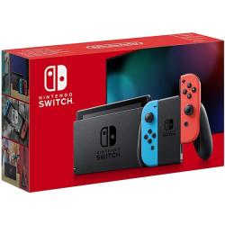 NINTENDO Konsole Switch neon rot/blau (neue Edition) 