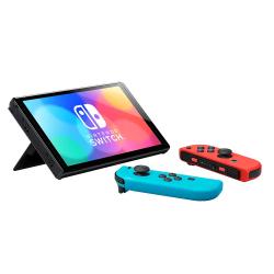 NINTENDO Konsole Switch (OLED-Modell) neon-blau/neon-rot