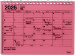 MARK´S 2025 Tischkalender S, Red