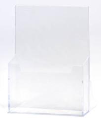 Prospektständer 1/3 N66 11 cm x 18,4 cm transparent