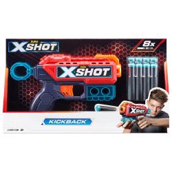 ZURU Xshot Excel Kickback Blaster inklusive 8 Darts