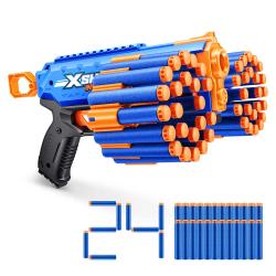 ZURU XShot Insanity Manic Blaster inklusive 24 Darts blau/orange