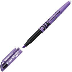 lila Marker mit einer feinen Spitze. Kappe in passender Farbe.