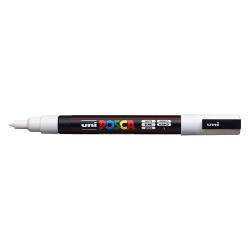 Faber-Castell Pigmentmarker - Uni-Ball Posca PC-3M, weiß 