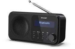 SHARP Digital Radio Tokyo DR-P420 DAB+/DAB/FM Radio Bluetooth portabel schwarz