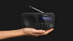 SHARP Digital Radio Tokyo DR-P420 DAB+/DAB/FM Radio Bluetooth portabel schwarz