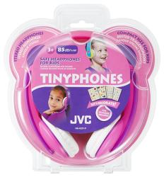 JVC Kinderkopfhörer Tinyphones (HA-KD7-E) rosa/lila