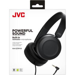 JVC HA-S31M On-Ear Kopfhörer schwarz