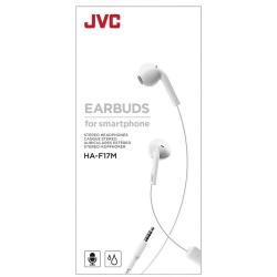 JVC In-Ear-Kopfhörer HA-F17M mit Fernbedienung weiß