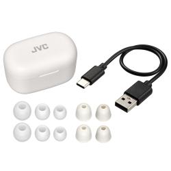 JVC True Wireless Ohrhörer HA-A25T Bluetooth weiß