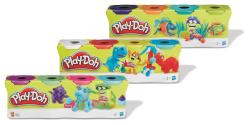 PLAY-DOH Spielknete 4 Stück verschiedene Farben