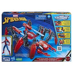 HASBRO Marvel Spider-Man Krabbelspinne mit Wasserspritze bunt