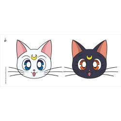 Tasse Sailor Moon Luna & Artemis 320 ml bunt