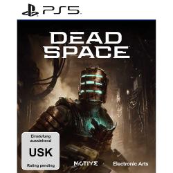 Cover des Spiels Dead Space für PS5. Abgebildet ist ein Charakter in einem futuristischen Raumanzug.