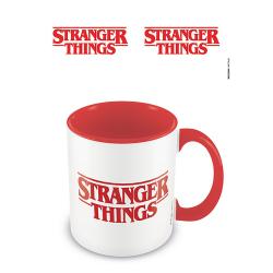 Keramiktasse Stranger Things 325 ml rot/weiß