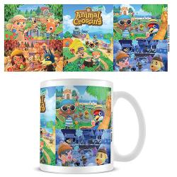 Keramiktasse Animal Crossing Seasons 315 ml bunt