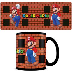 Tasse Super Mario Bricks mit Thermoeffekt 315 ml bunt