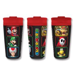 Trinkflasche Super Mario 450 ml bunt