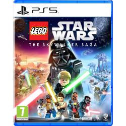 Cover für das Spiel LEGO Star Wars: The Skywalker Saga. Enthält LEGO-Figuren und Lichtschwerter.