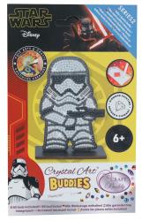 Produktverpackung für ein Bastelset mit einem Stormtrooper-Motiv. Enthält Materialien für Diamantmalerei.