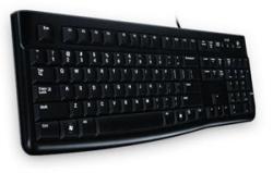 Logitech Tastatur K120 schwarz