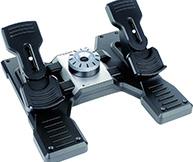 LOGITECH® G Saitek PRO Flight Rudder Pedals schwarz