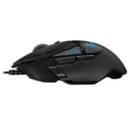 Logitech Gaming Maus G502 hero schwarz