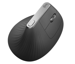 Logitech Maus MC Vertical grau