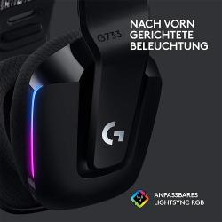 Logitech Gaming Headset Wireless G733 Schwarz