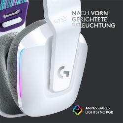 Logitech Gaming Headset Wireless G733 Weiß